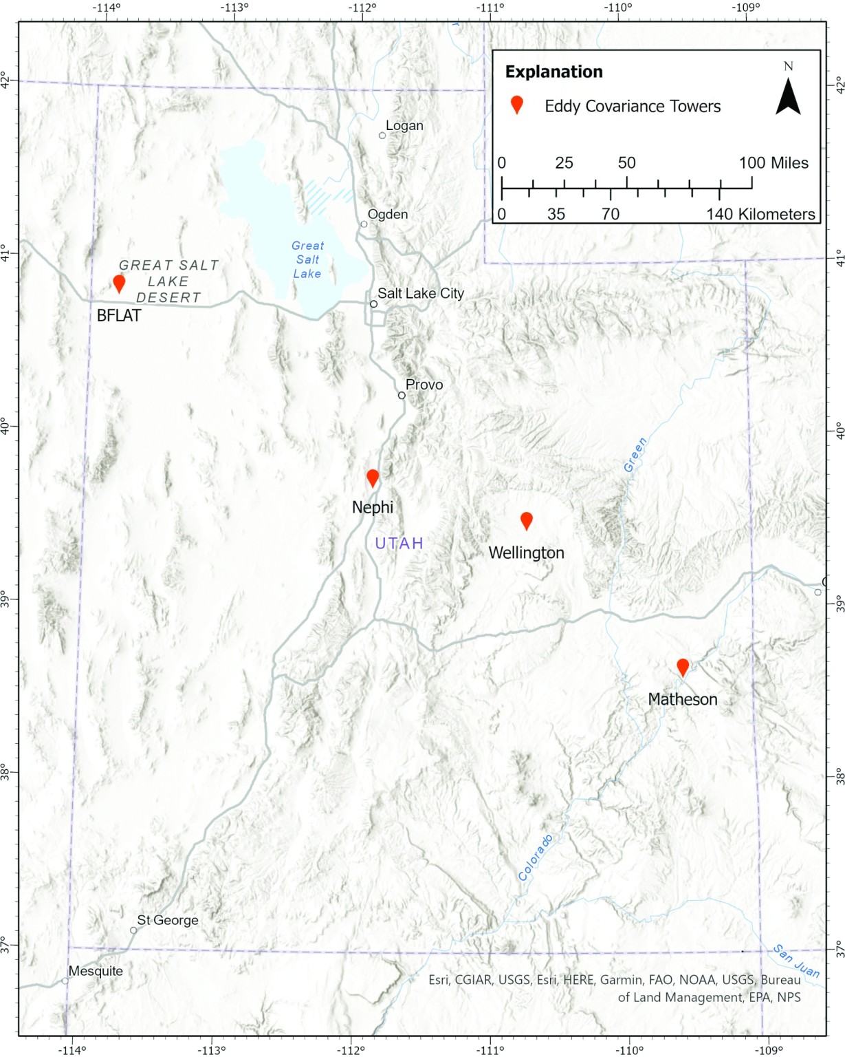 The Utah Flux Network Utah Geological Survey