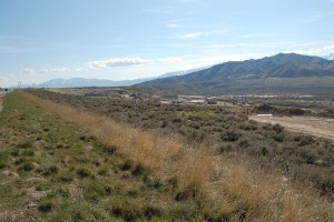 Stockton Bar, view to the southwest from Highway 36.