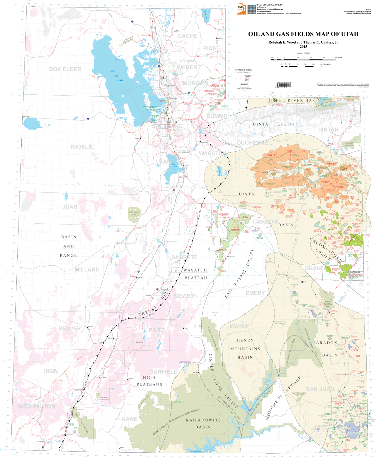 Energy & Mineral Maps Utah Geological Survey