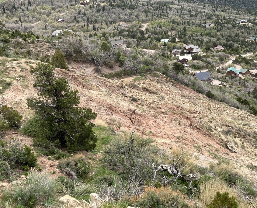 Cedar Highlands Landslide, Iron County Utah Geological Survey