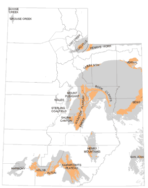coalfield Coal Fields in Utah