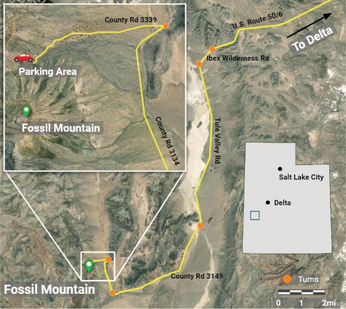 directionsmap1 Utah Geological Survey