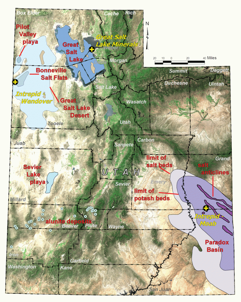 Utah Potash: Resources, Production, and Exploration - Utah Geological Survey