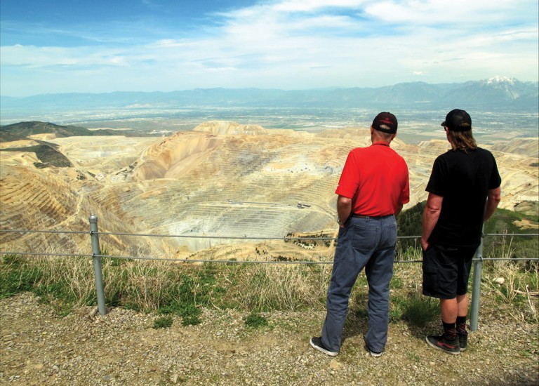 GeoSights A View of the World’s Deepest Pit Bingham Canyon Mine Overlook Utah Geological Survey