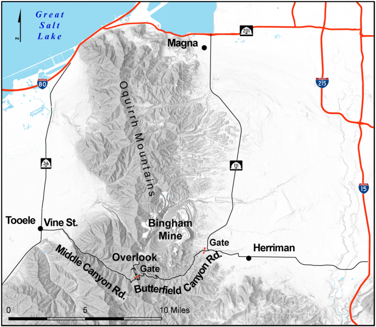 GeoSights A View of the World’s Deepest Pit Bingham Canyon Mine Overlook Utah Geological Survey