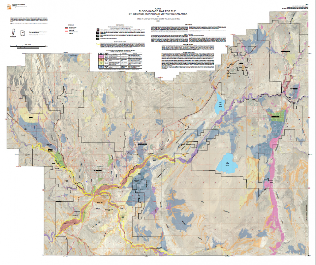 Geologic-Hazard Maps for St. George-Hurricane Area - Utah Geological Survey